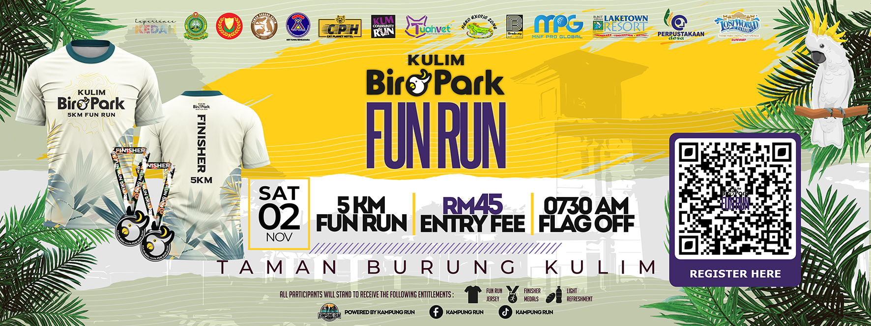 Kulim Bird Park Fun Run 2024