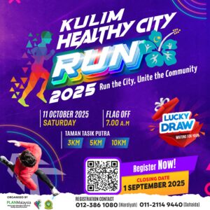 Kulim Healthy City Run 2025 | 5KM Challenge