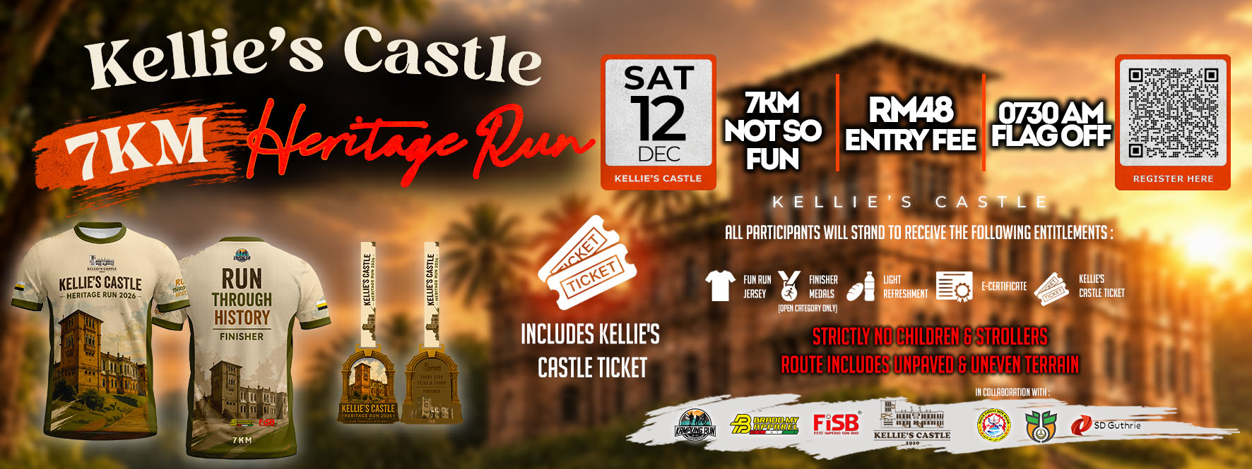 Kellie’s Castle 7KM Heritage Run 2026